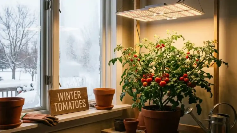 Grow Tomatoes Indoors in Winter