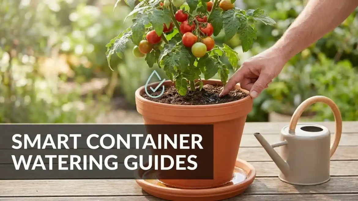 Tomato Container Watering: Avoid Overwatering