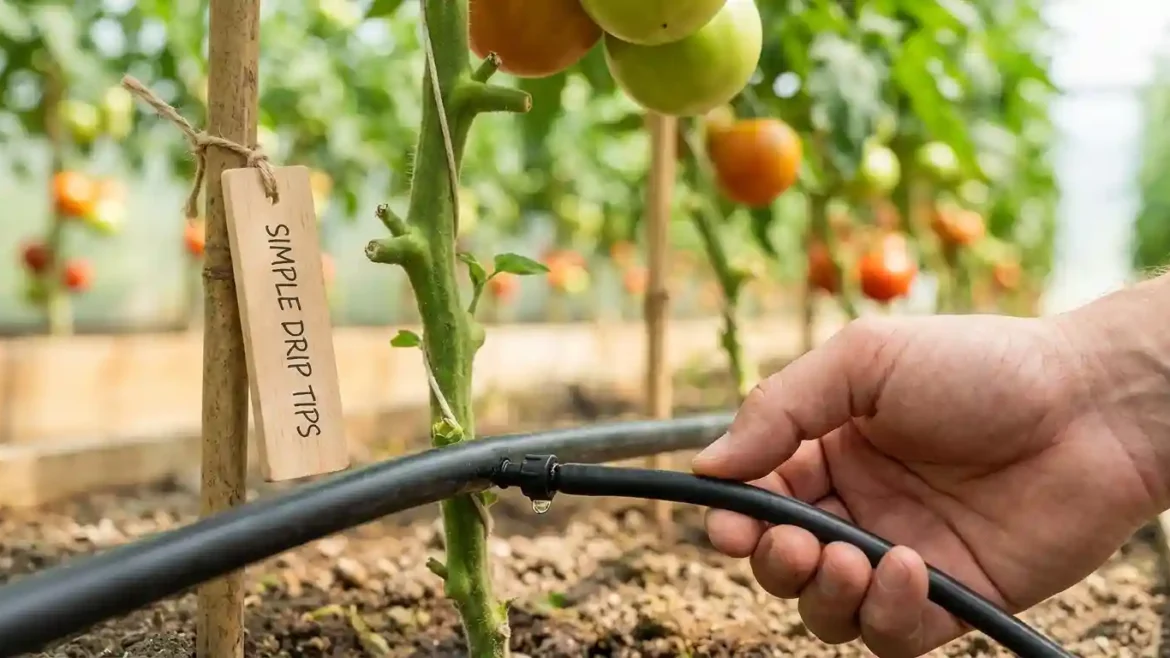 Tomato Drip Irrigation Made Simple