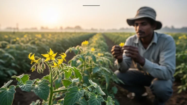 Should Farmers Worry About Yellow Flowers on Tomato Plants