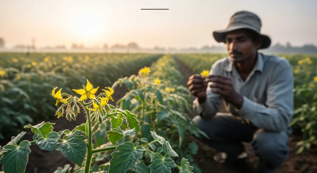 Should Farmers Worry About Yellow Flowers on Tomato Plants