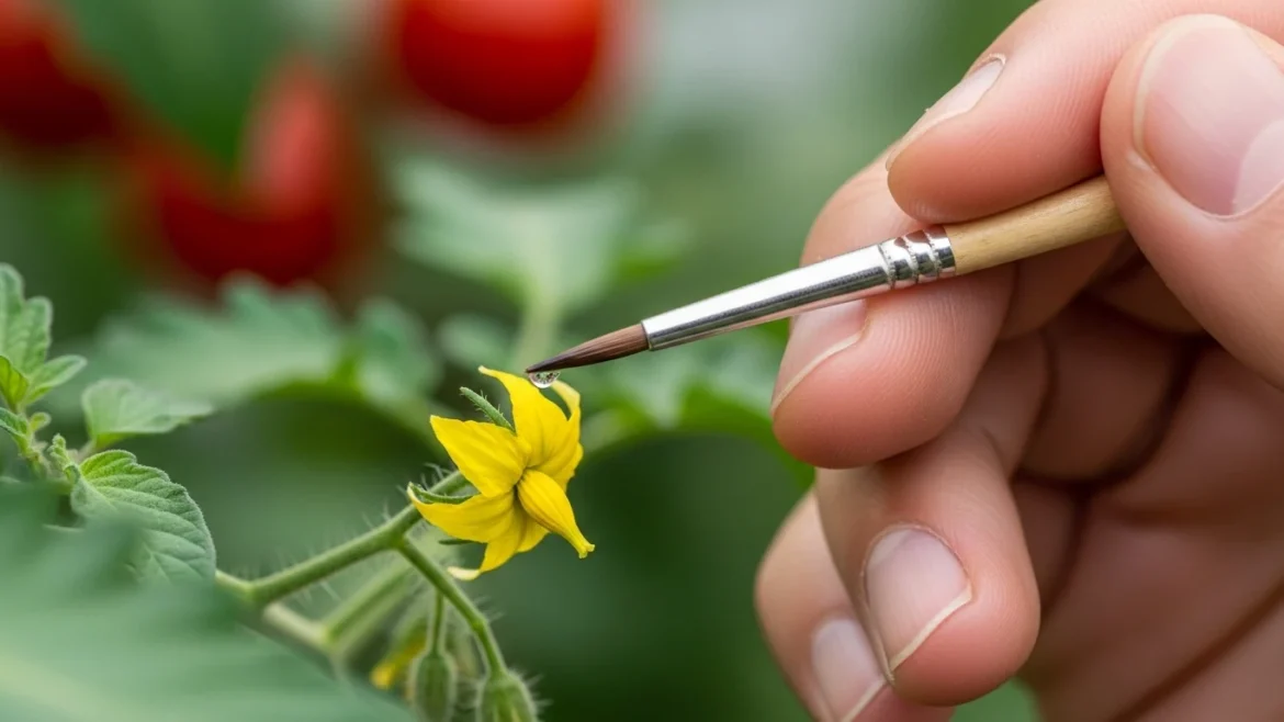 How To Hand Pollinate Tomatoes
