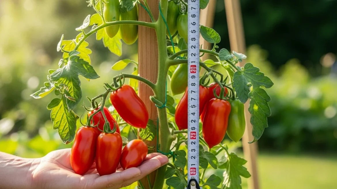 How Tall Do San Marzano Tomato Plants Grow