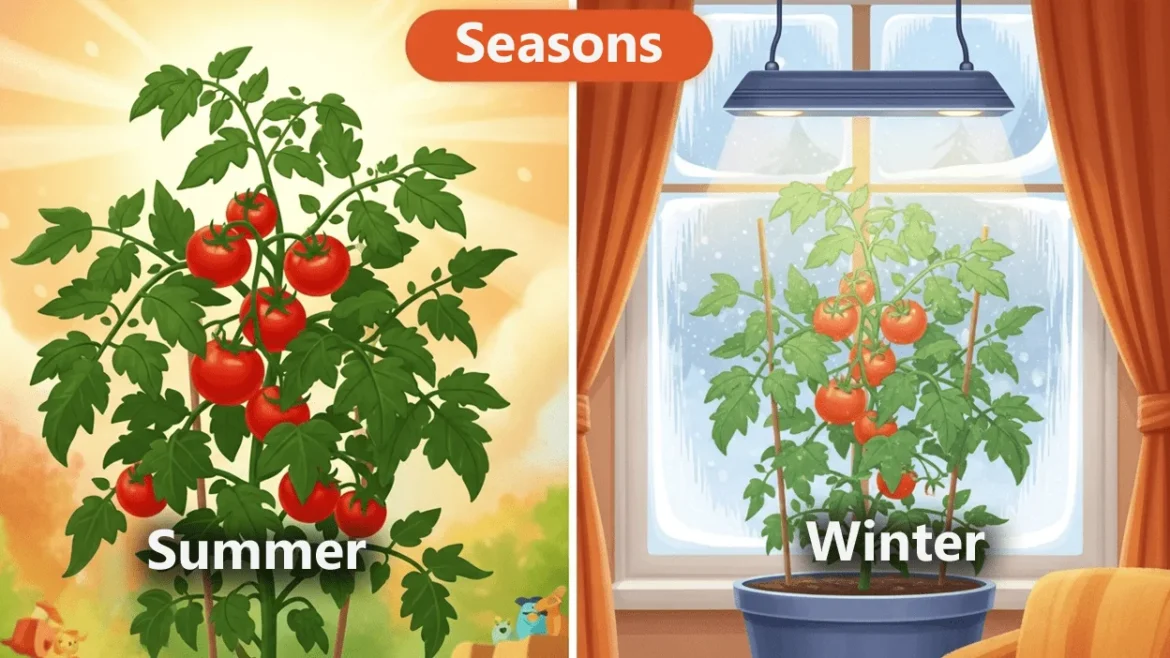Overwintering Tomato Plants