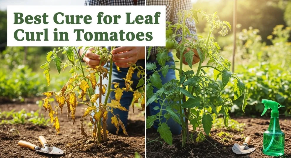 Best Cure For Leaf Curl in Tomatoes