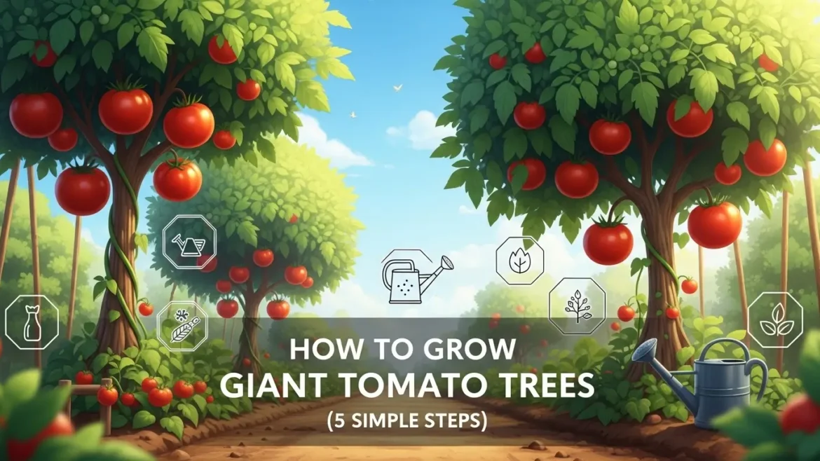 How to Grow Giant Tomatoes