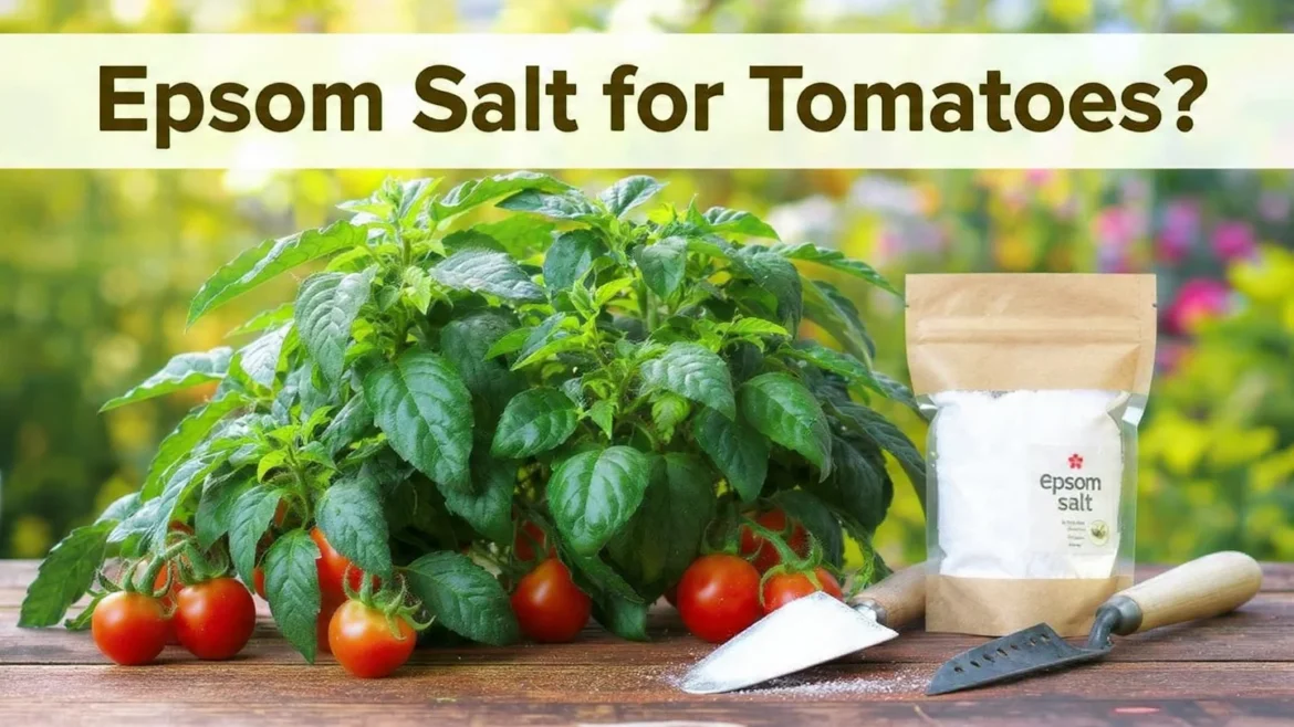 Should You Use Epsom Salt on Tomato Plants