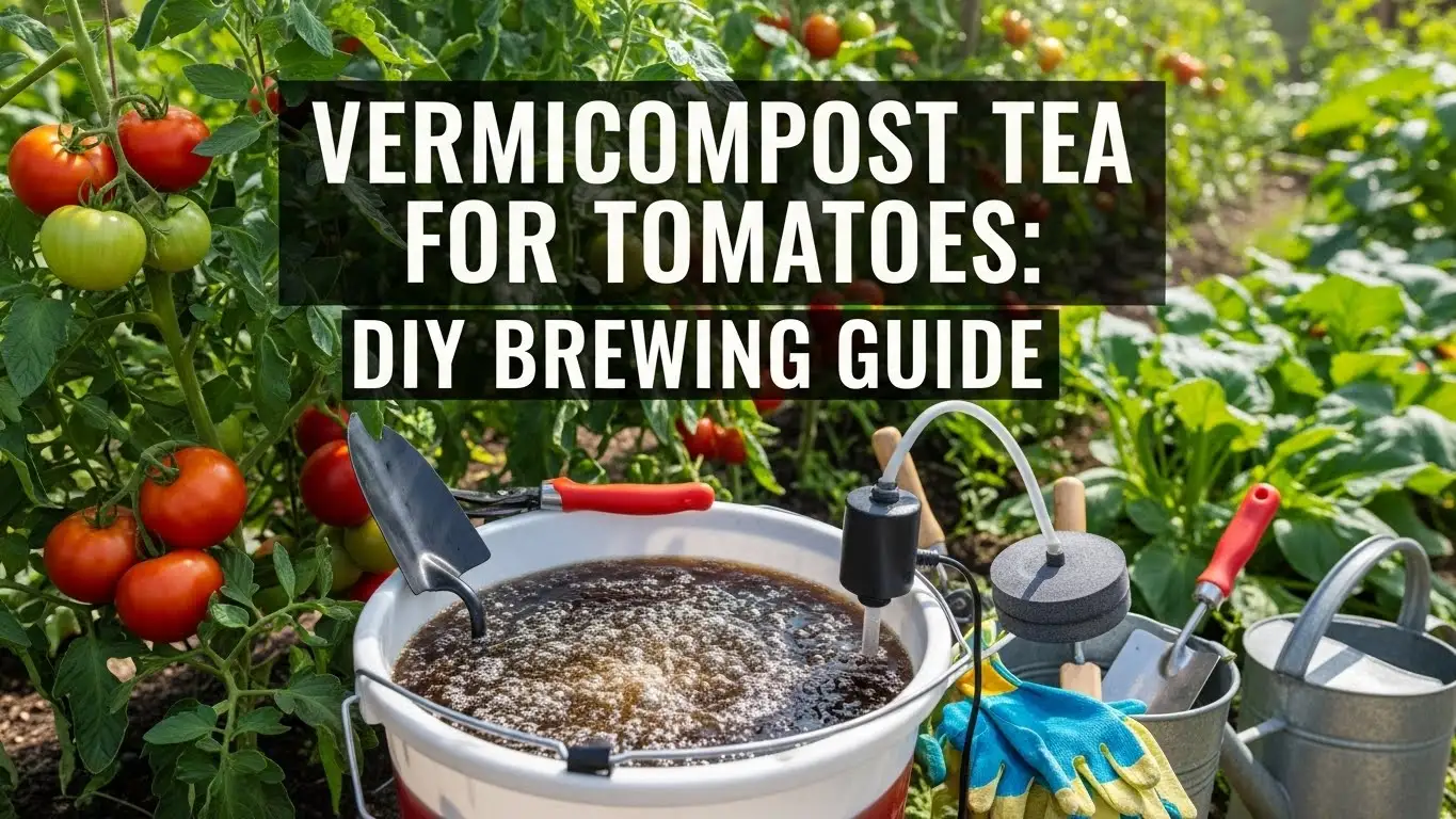 Vermicompost Tea for Tomatoes