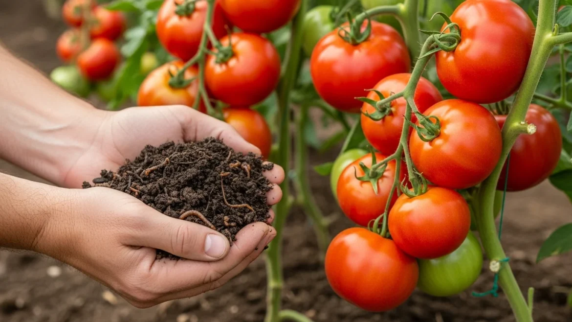 Worm Castings For Tomatoes