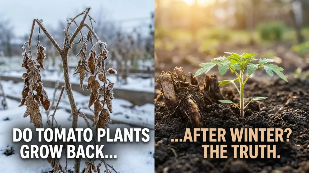 Do Tomato Plants Grow Back After Winter