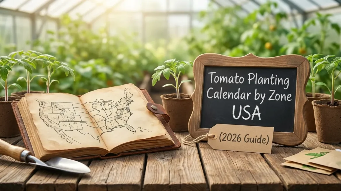 Tomato Planting Calendar by Zone USA