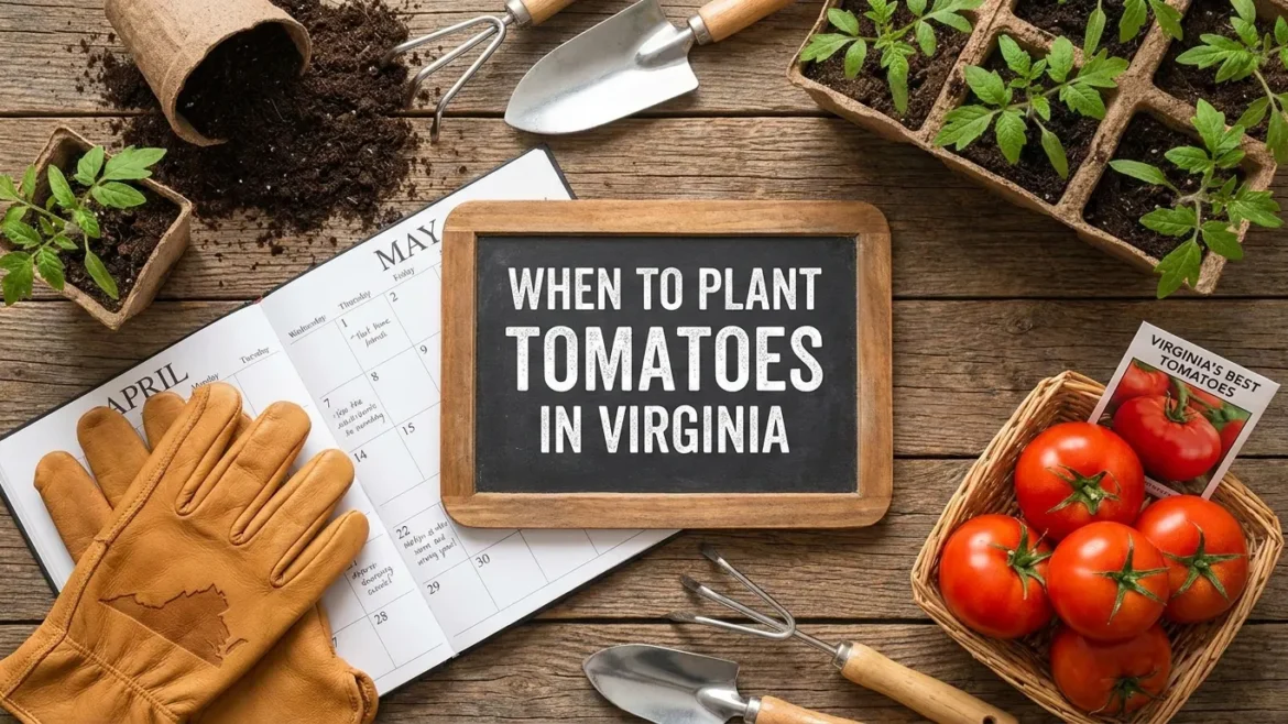 When to plant tomatoes in virginia