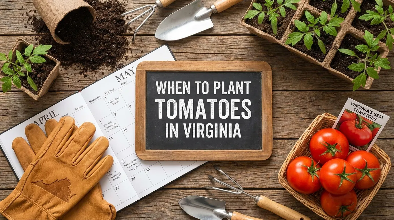 When to plant tomatoes in virginia